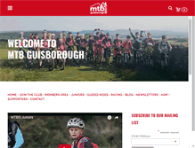 Tablet Screenshot of mtbguisborough.com